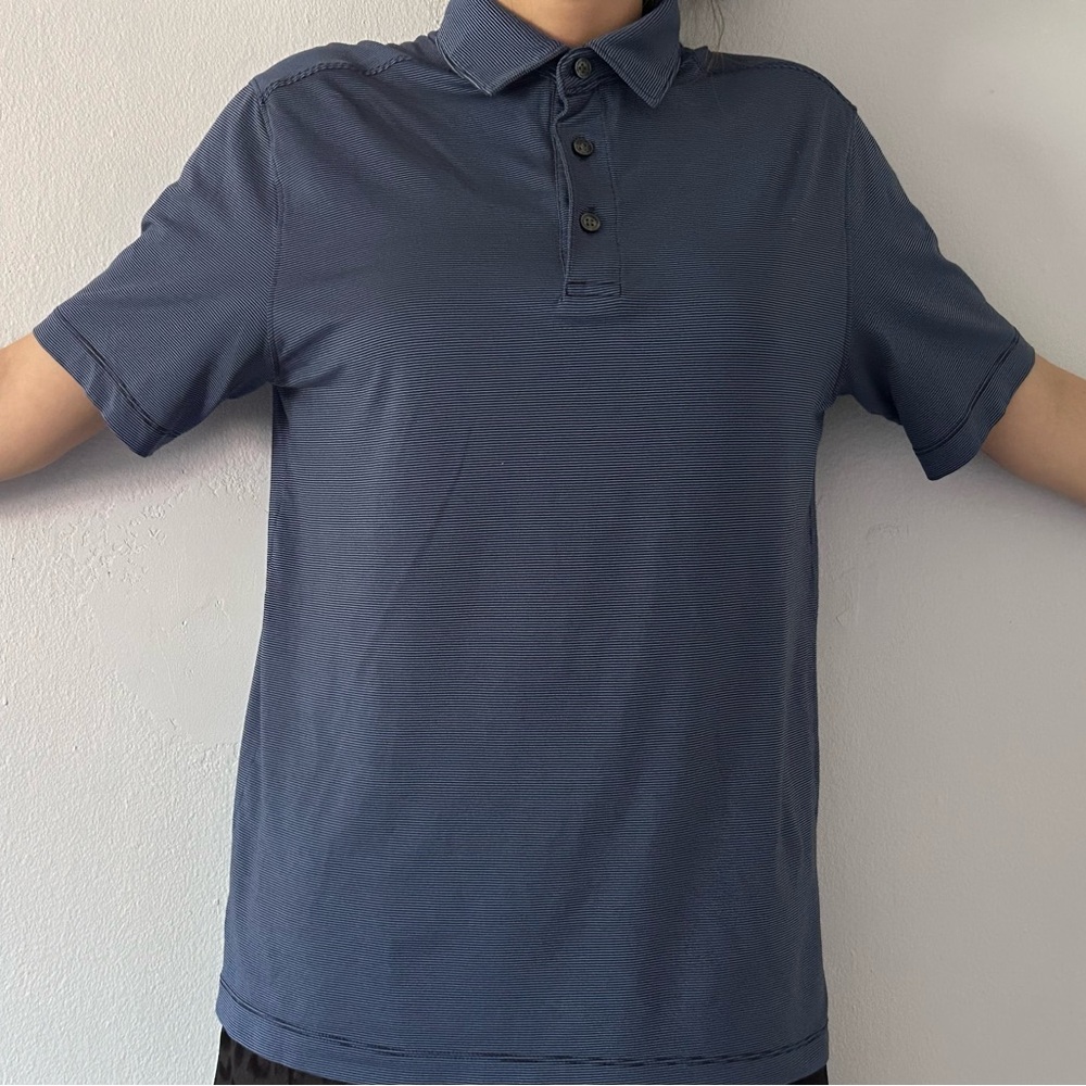 Van Heusen Blue Polo Shirt Classic Design
